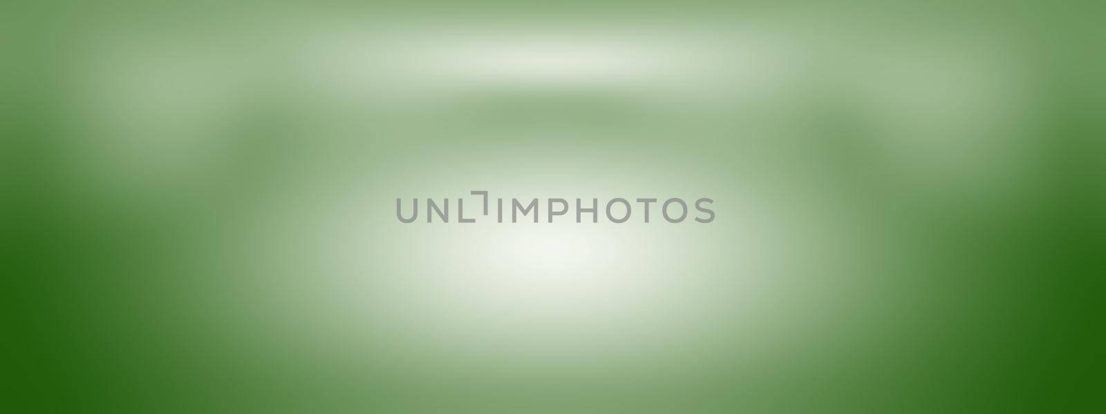 Abstract blur empty Green gradient Studio well use as background,website template,frame,business report.