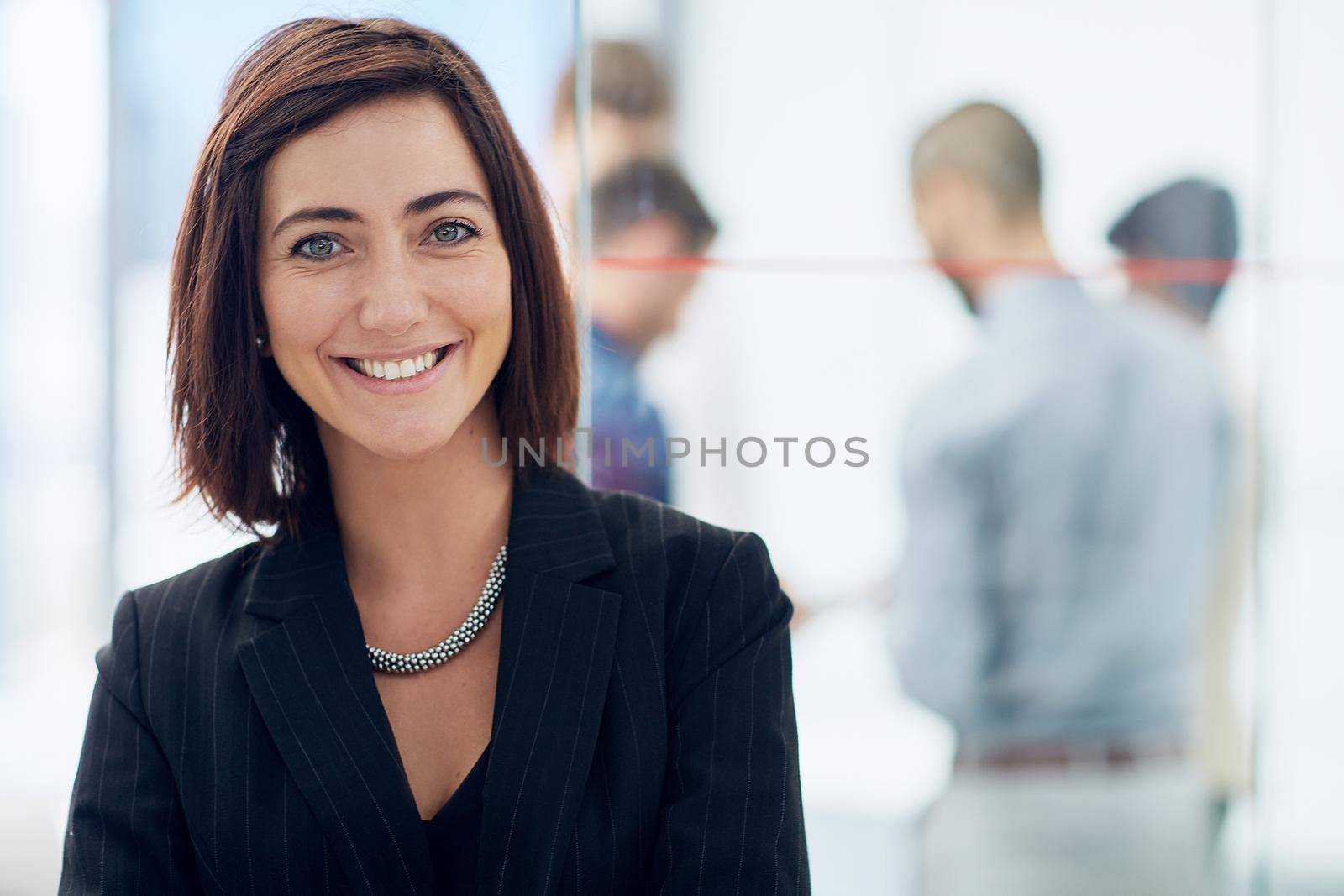 Beauty meets business. Portrait of a confident businesswoman in the office