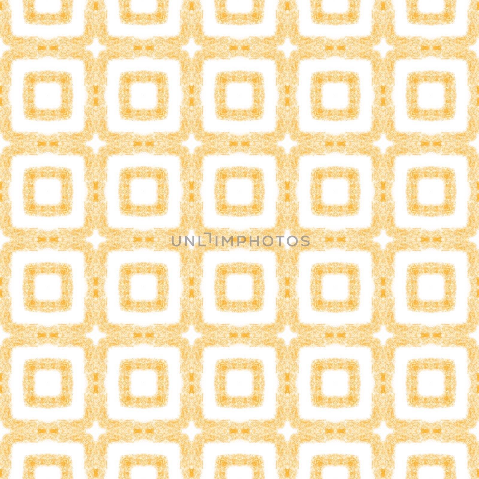 Textured stripes pattern. Yellow symmetrical by beginagain