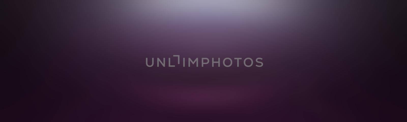 Studio Background Concept - abstract empty light gradient purple studio room background for product. Plain Studio background