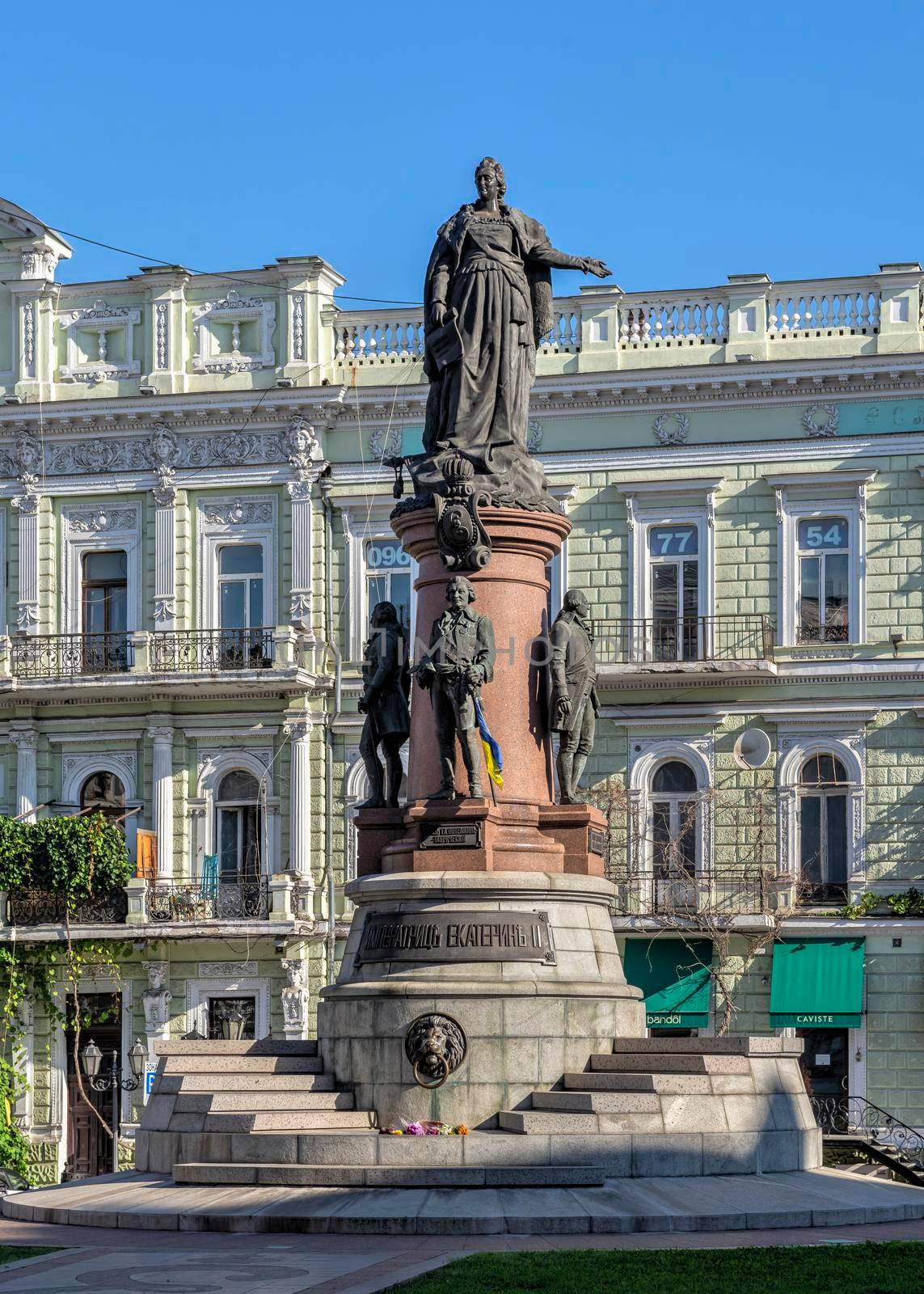 Monument to Catherine the Great in Odessa, Ukraine by Multipedia