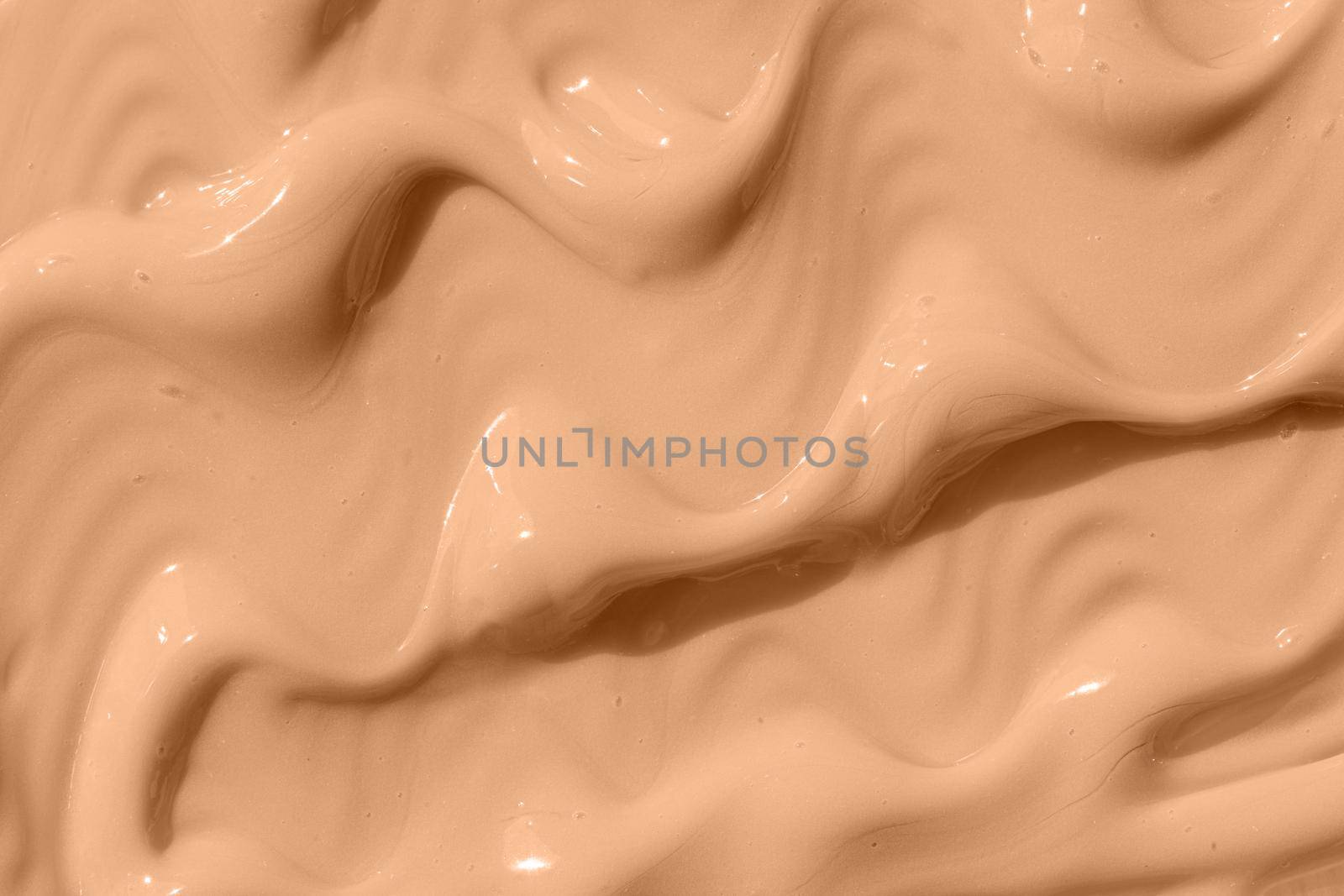 Beige nude liquid foundation texture, concealer smear smudge drop. Cosmetic tonal makeup moisturizer, bb cream swatch sample. Make up base, cream textured background by photolime