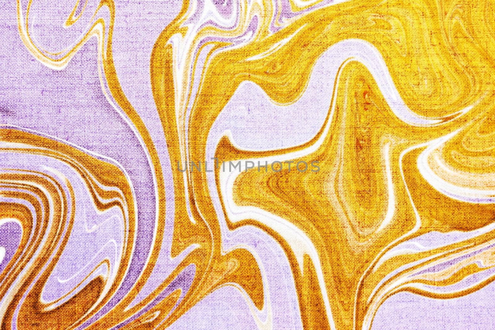 Marble texture textile background, abstract marbling art on canvas by Anneleven