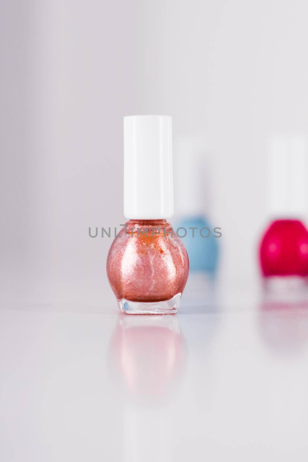 Nail polish bottles, manicure and pedicure collection by Anneleven