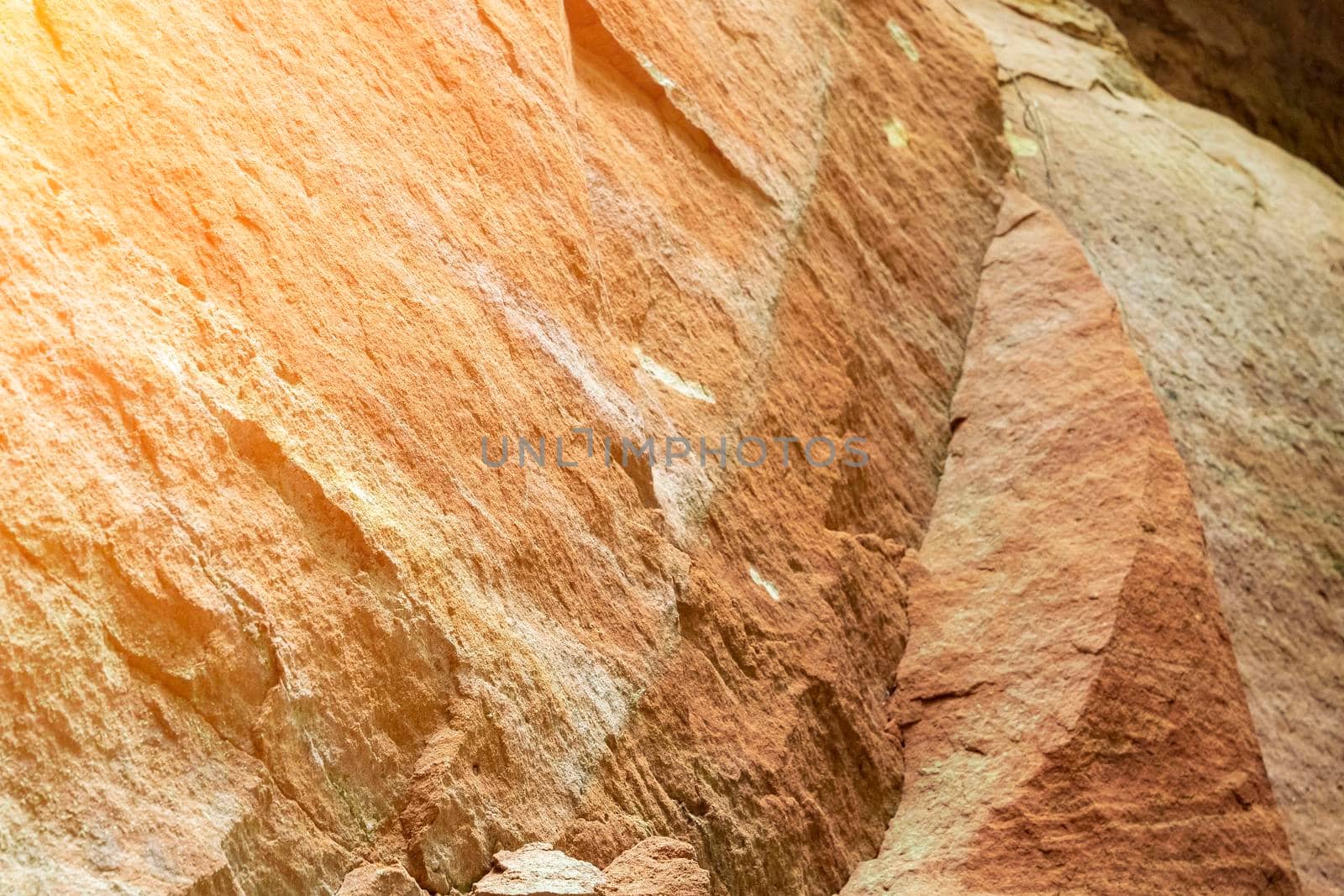 textured solid yellow-brown sandy surface. Background with Marble Texture. Texture and background of natural brown sandstone. Geology, the Earth's surface. rough natural grunge soil surface