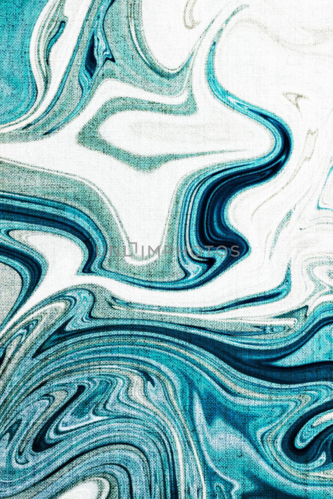 Interior design, home fabrics and wall decor concept - Marble texture textile background, abstract marbling art on canvas