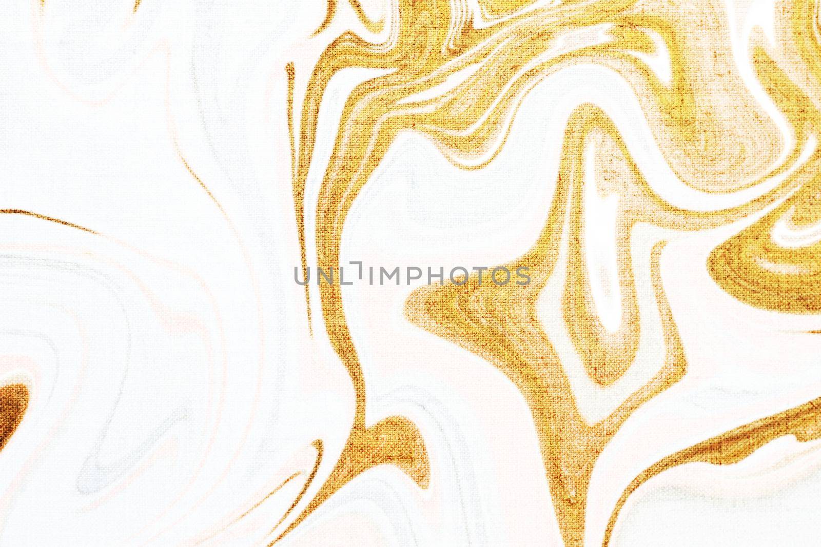 Marble texture textile background, abstract marbling art on canvas by Anneleven