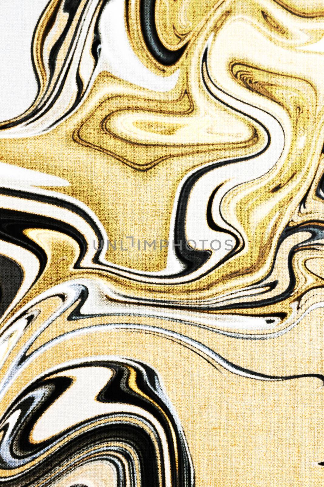 Interior design, home fabrics and wall decor concept - Marble texture textile background, abstract marbling art on canvas