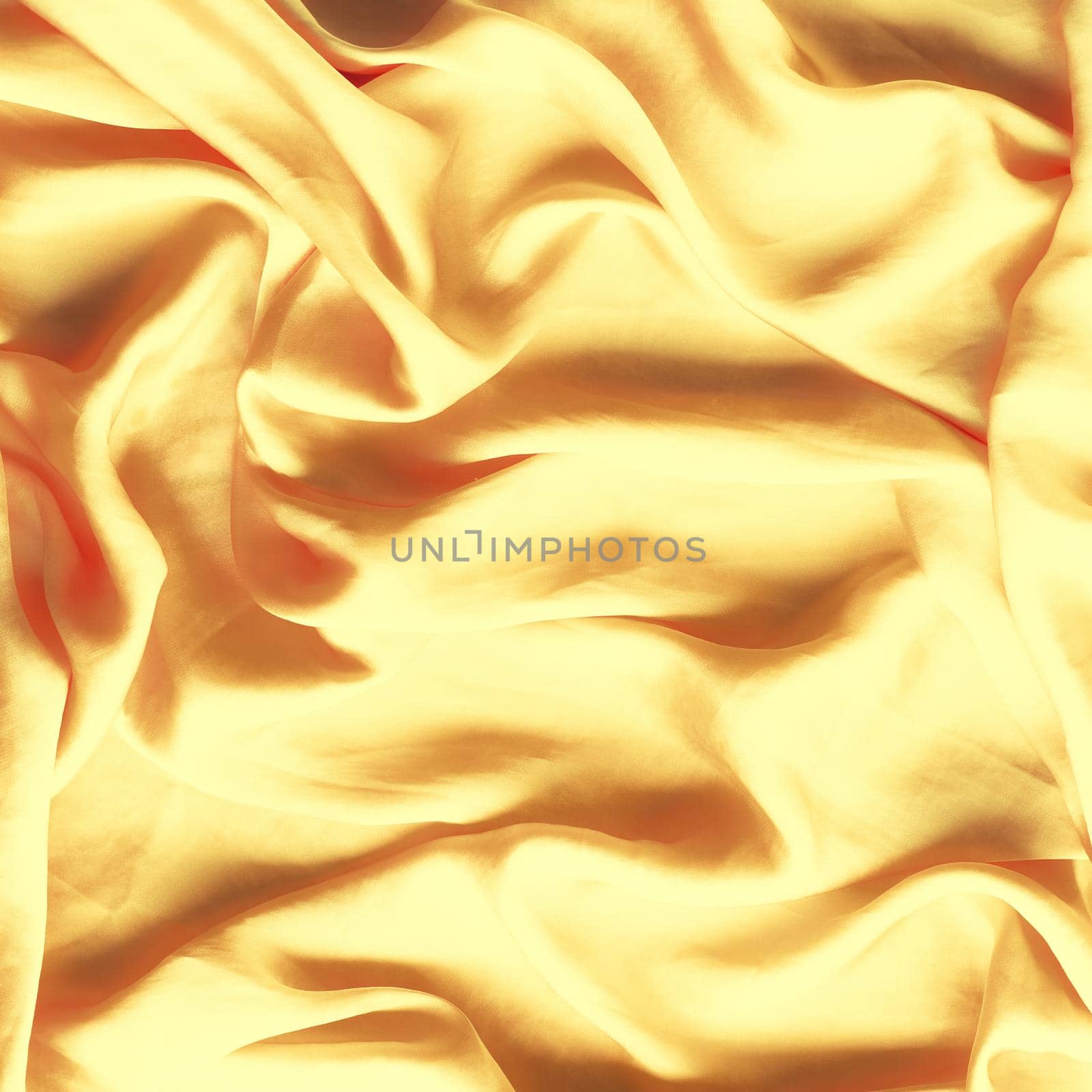 Luxury golden silk background texture by Anneleven