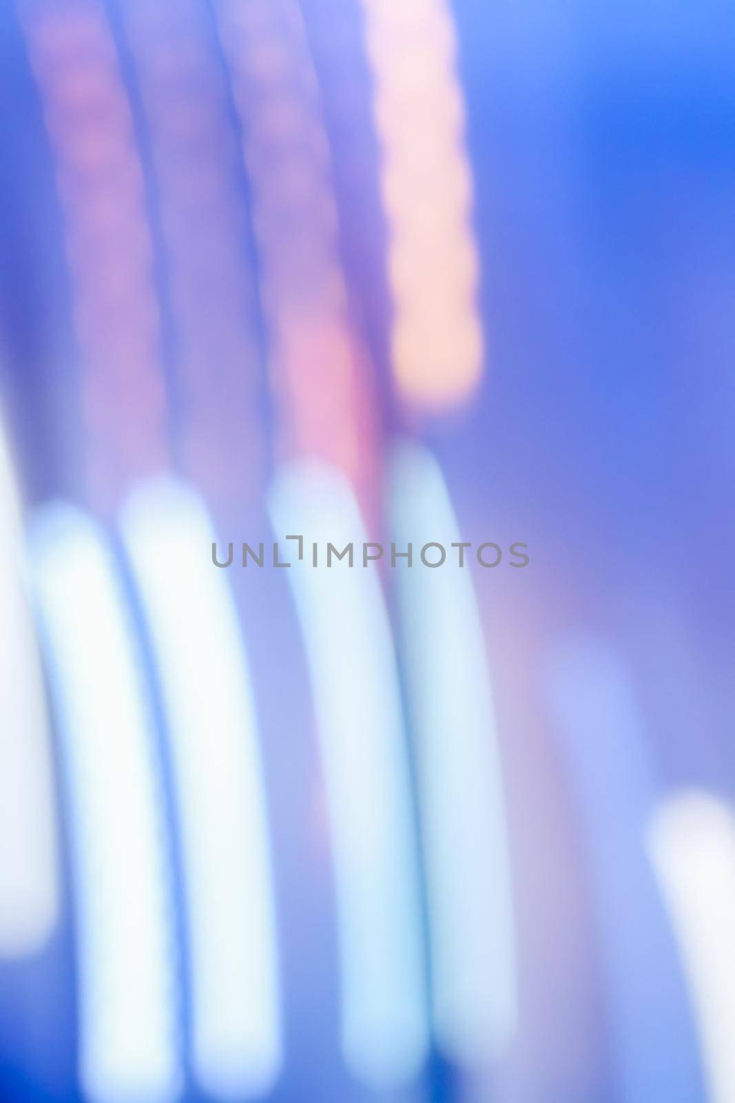 Abstract background, defocused textures and modern design concept - Evening city lights in motion