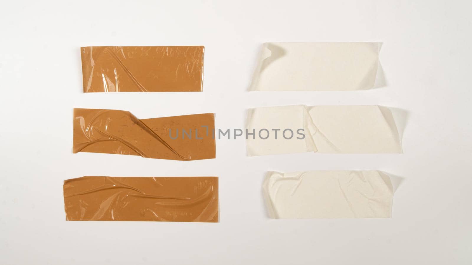 strips of adhesive tape pasted on a white background, texture, electrical tape by voktybre