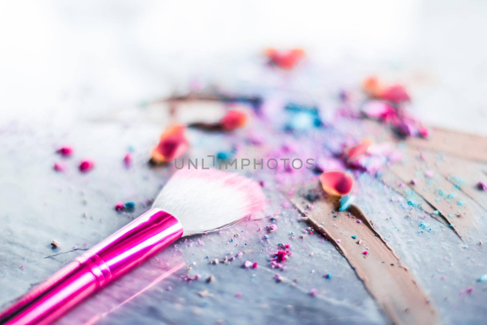 Beauty textures, mua products and shopping concept - Art of makeup, cosmetic background for beauty, fashion blog and online shop