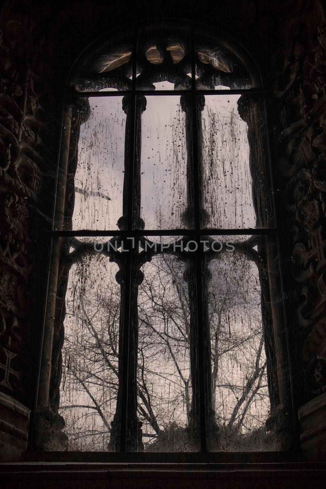 Window in Jeronimos Monastery by ValentimePix