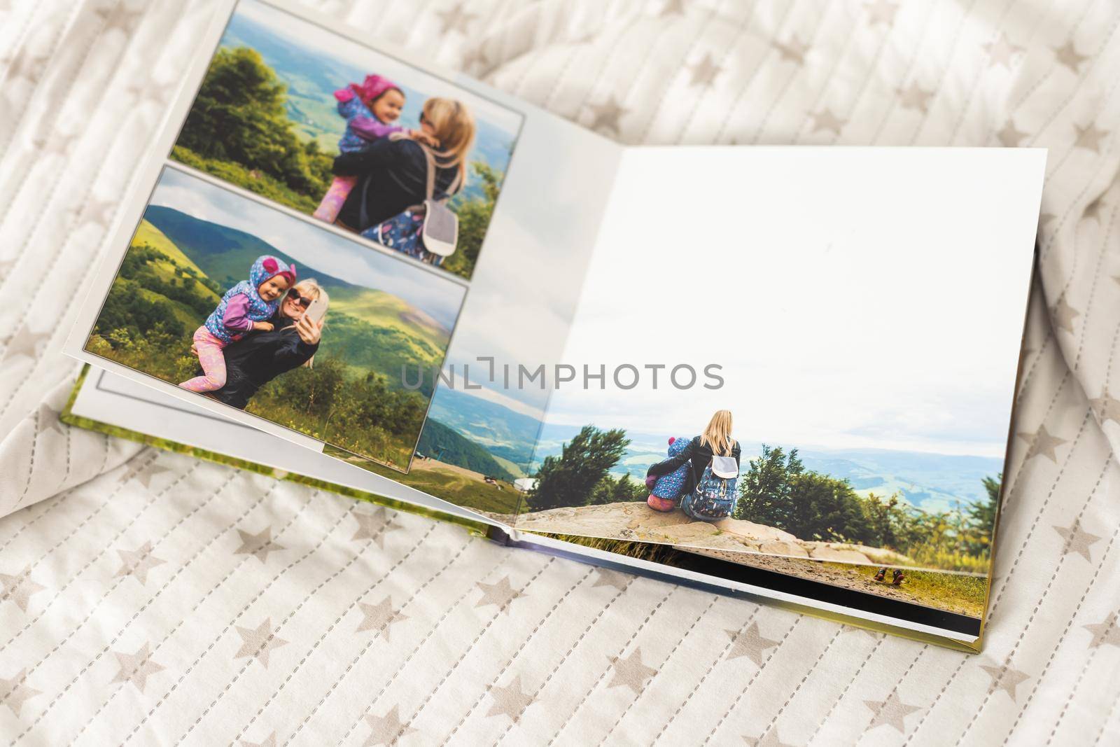 Photo Books or Albums Provide Sweet Memory of Growing Up Process to Family Members. by Andelov13
