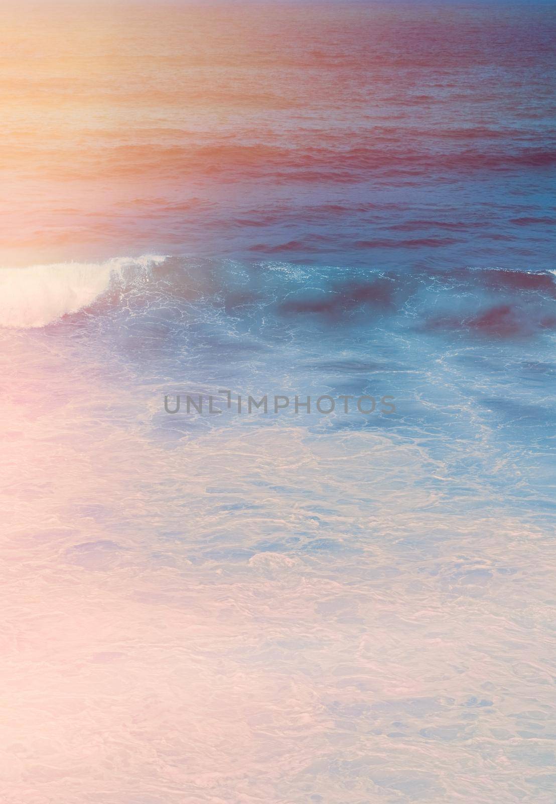 Dreamy ocean coast in summer by Anneleven