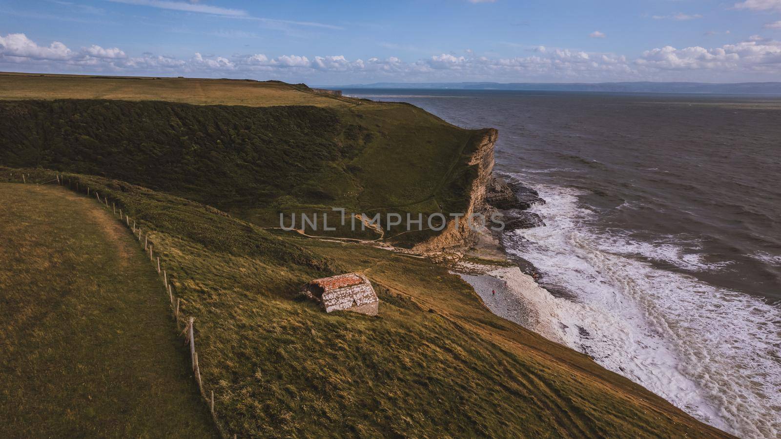 Monknash beach in Wales, UK. High quality photo