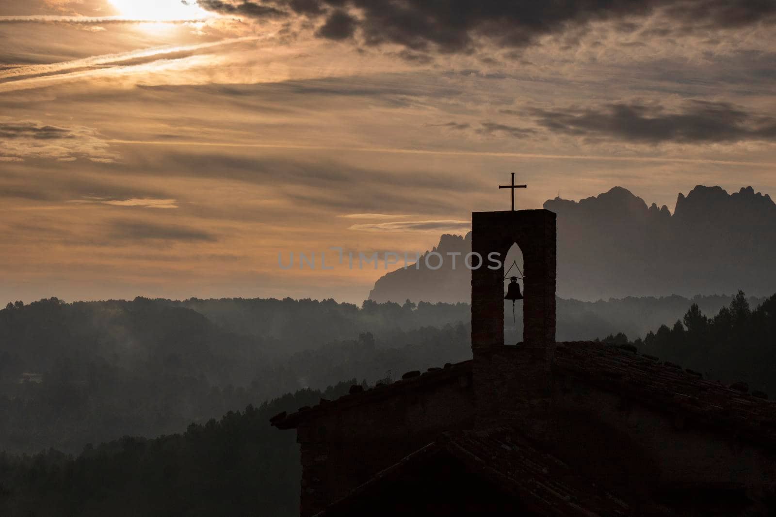 Misty morning in Montserrat by ValentimePix