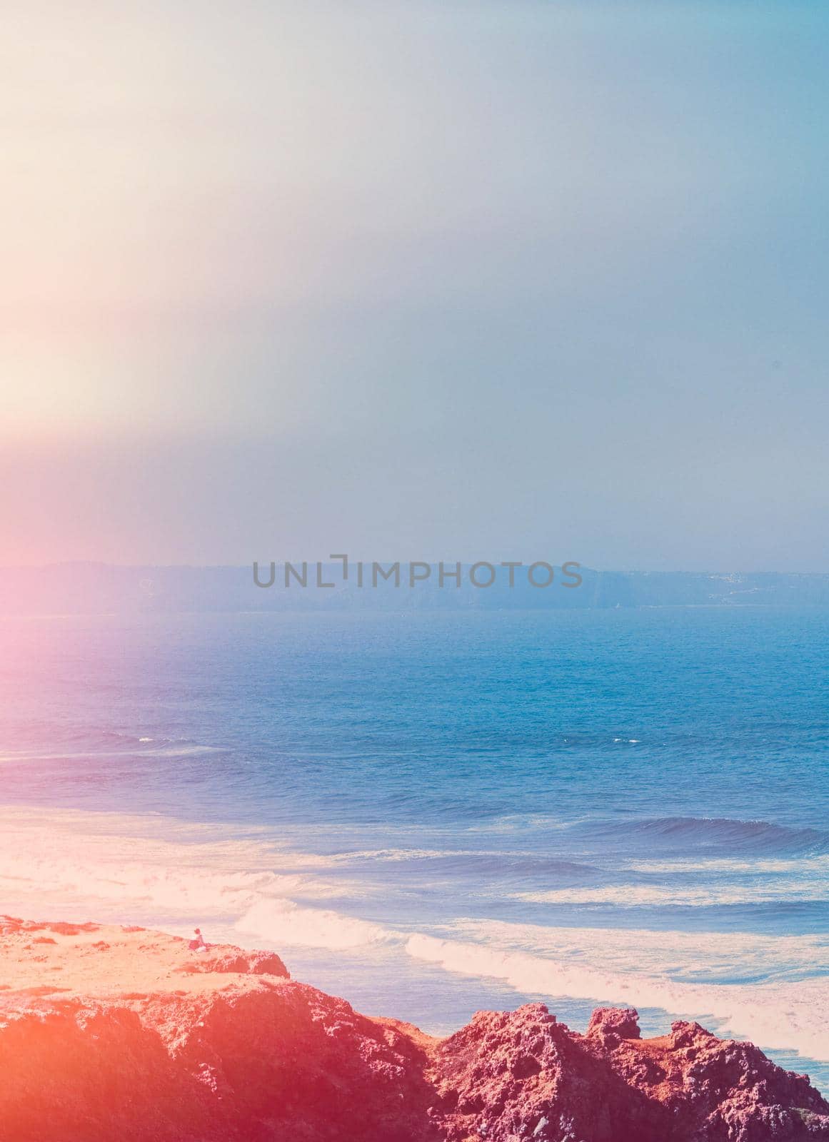 Dreamy ocean coast in summer by Anneleven