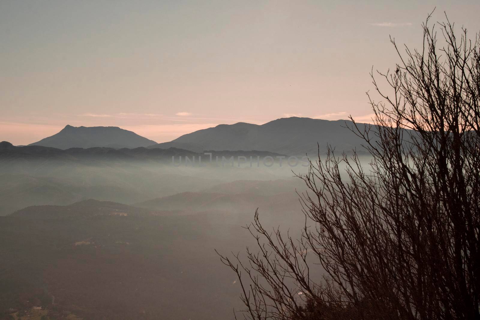 Foggy landscape in Tavertet by ValentimePix