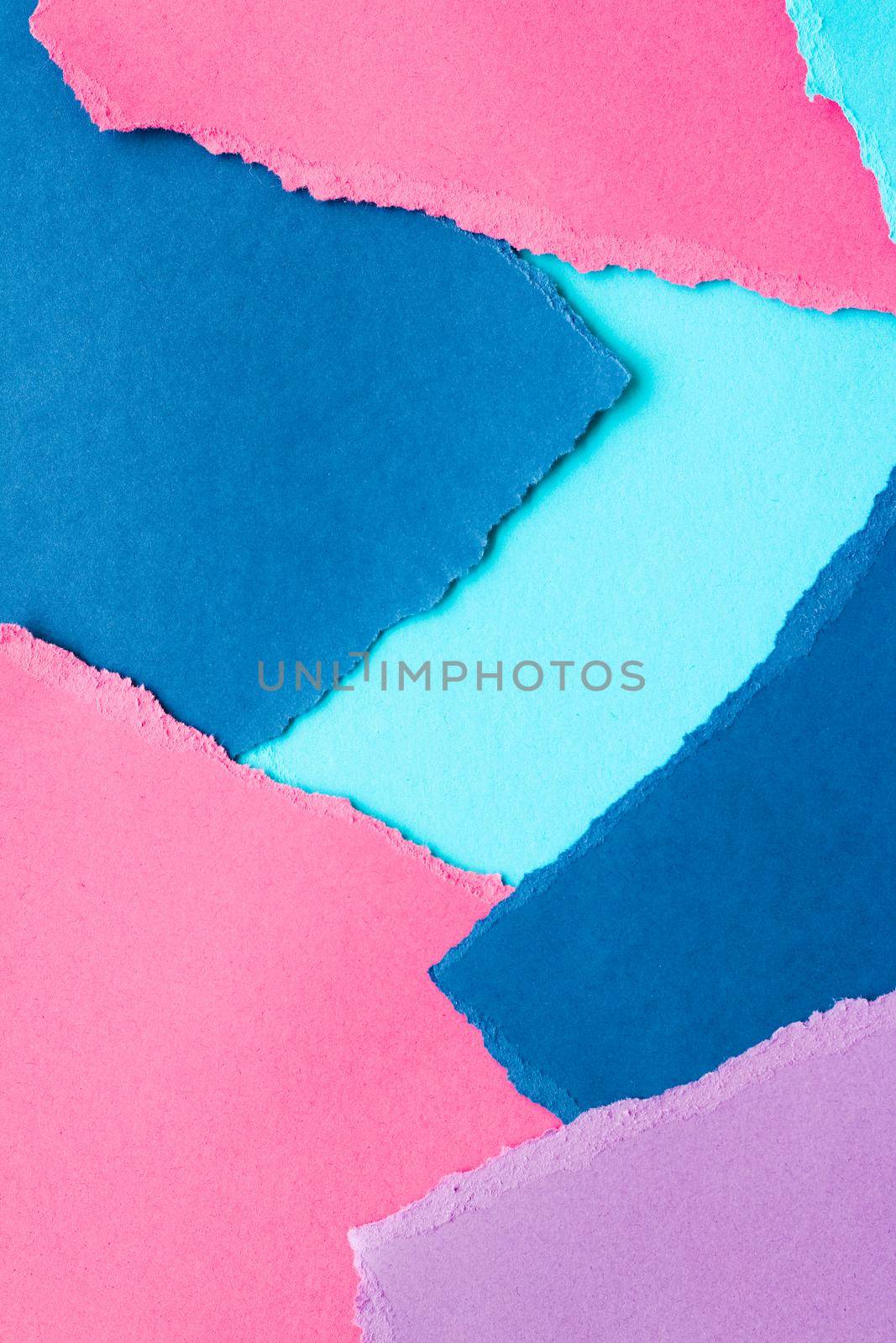 Torn paper textured background, stationery mockup by Anneleven