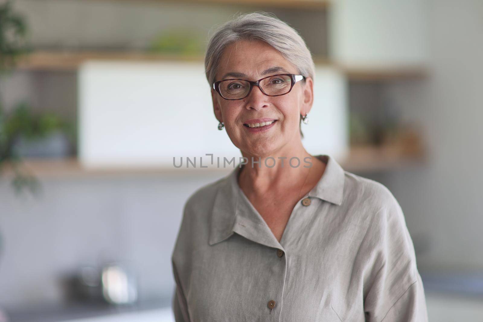 Confidence and charisma. business woman in suit looking at camera by Prosto