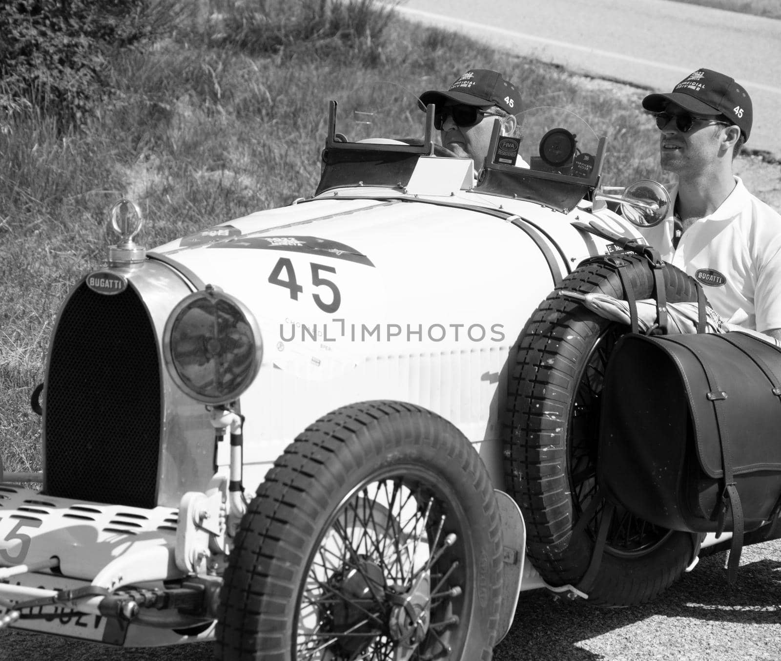 LANCIA LAMBA V SERIE CASARO 1925 on an old racing car in rally Mille Miglia 2022 the famous italian historical race (1927-1957 by massimocampanari