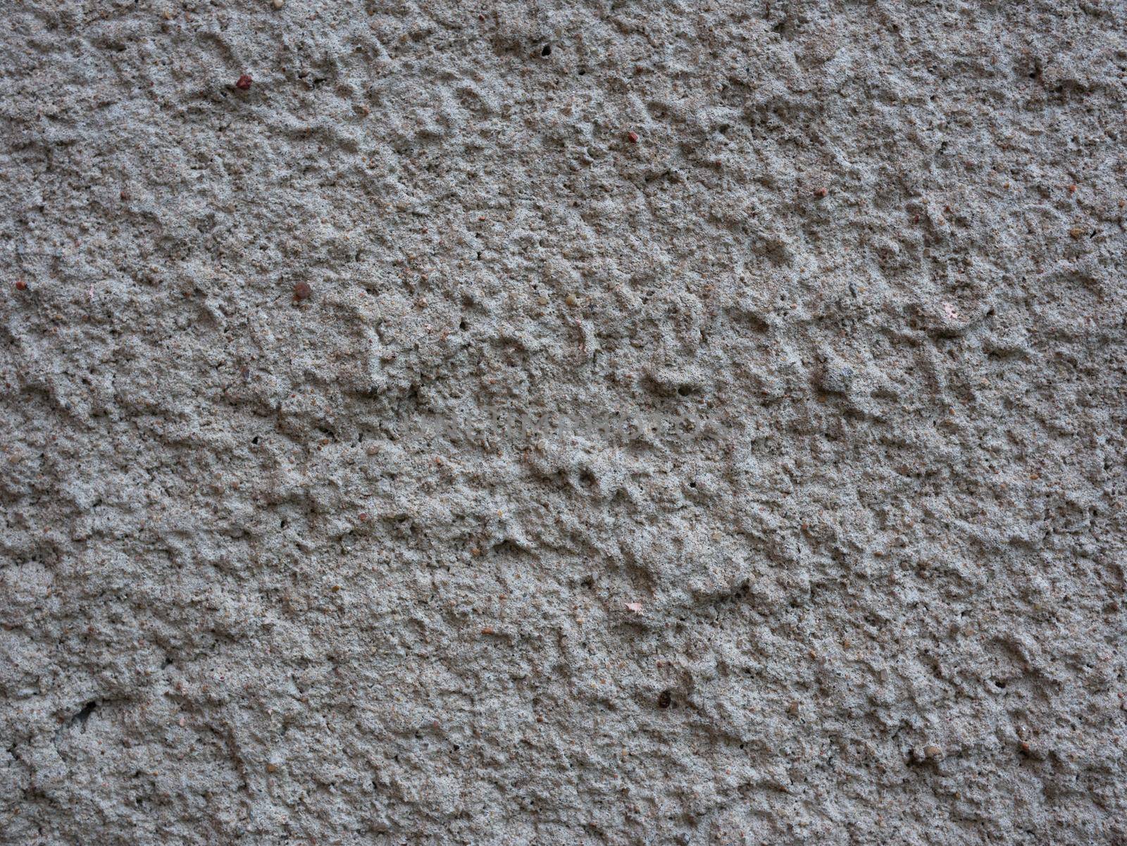 Beautiful gray textured stucco on the wall. by gelog67