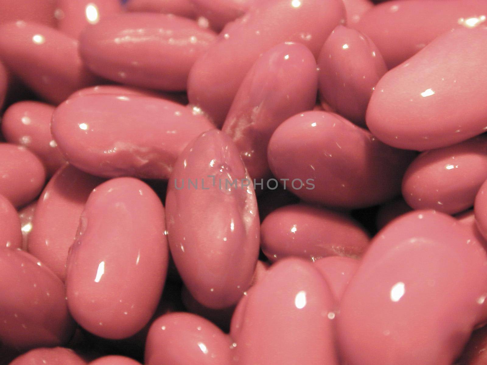 Background texture of red kidney beans by sanisra