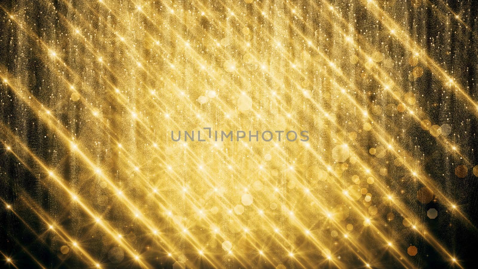 Gold Glitter And Reflection Lights by urzine