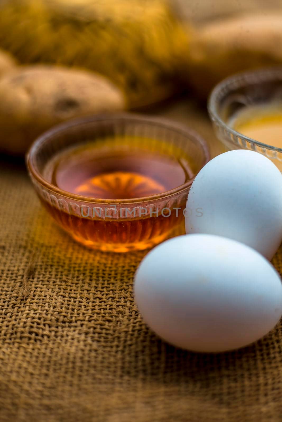 All-rounder hair growth remedy which will act as a conditioner as well as a hair growth promoter i.e. Potato juice well mixed with honey and egg yolk.