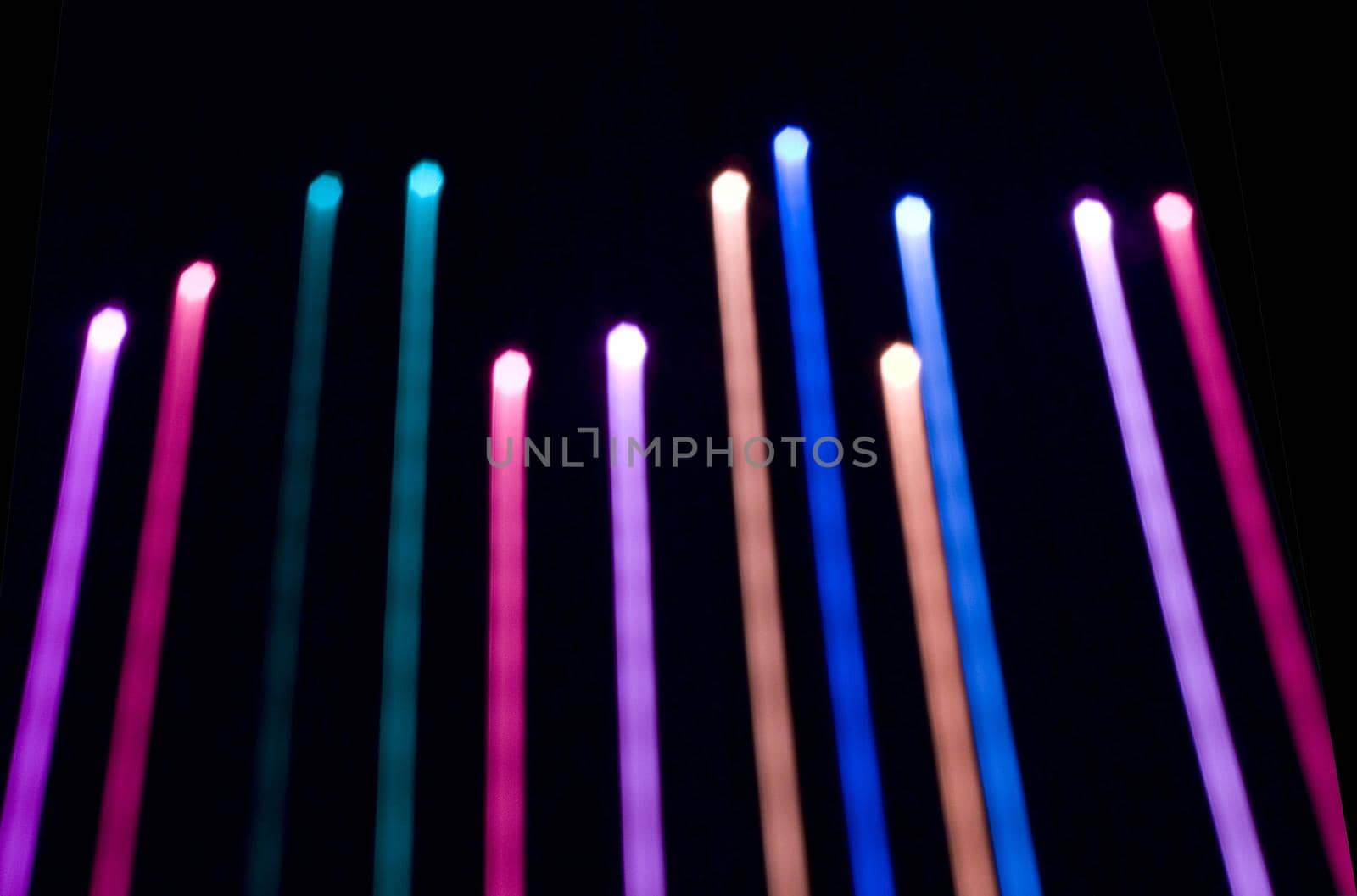 magenta purple and pink colourled lines of light