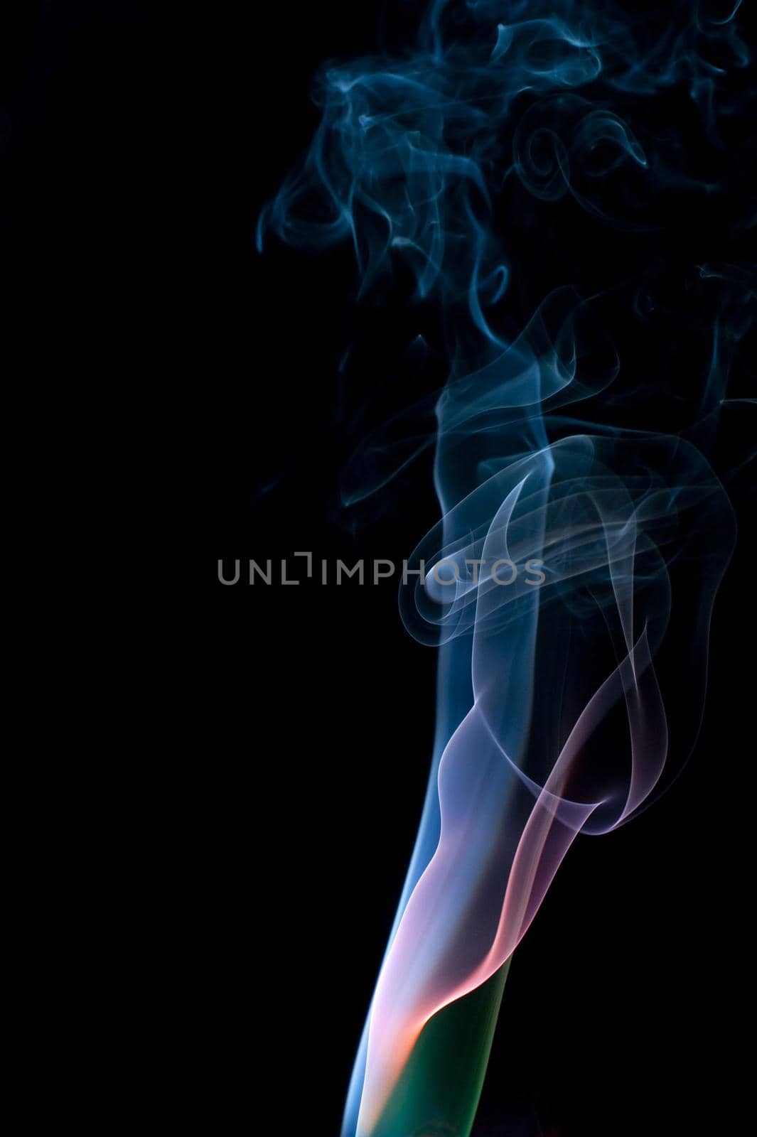 a colorful abstract smoke background
