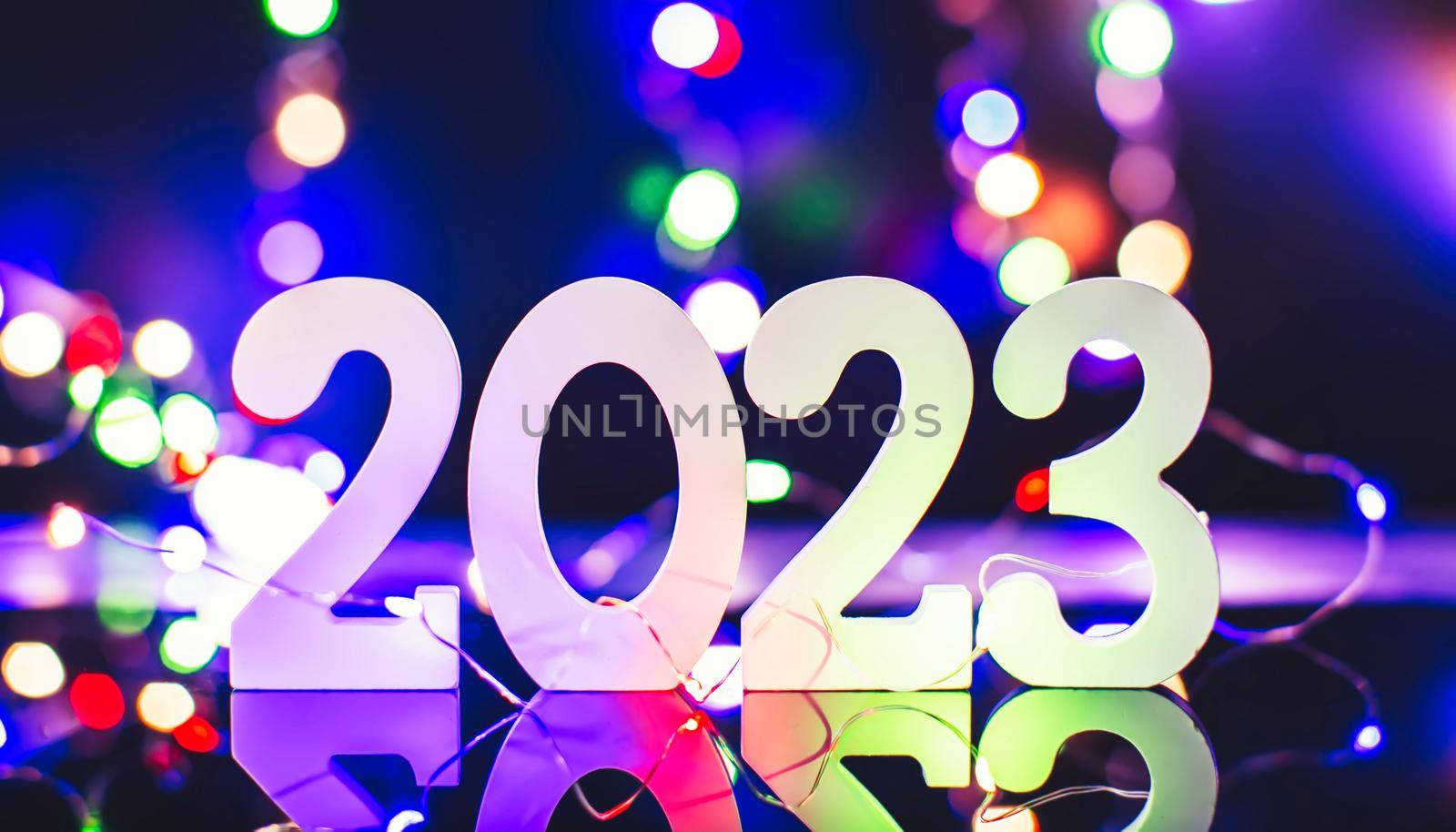 New Year 2023 - Celebration - Abstract Defocused Lights by Maximusnd