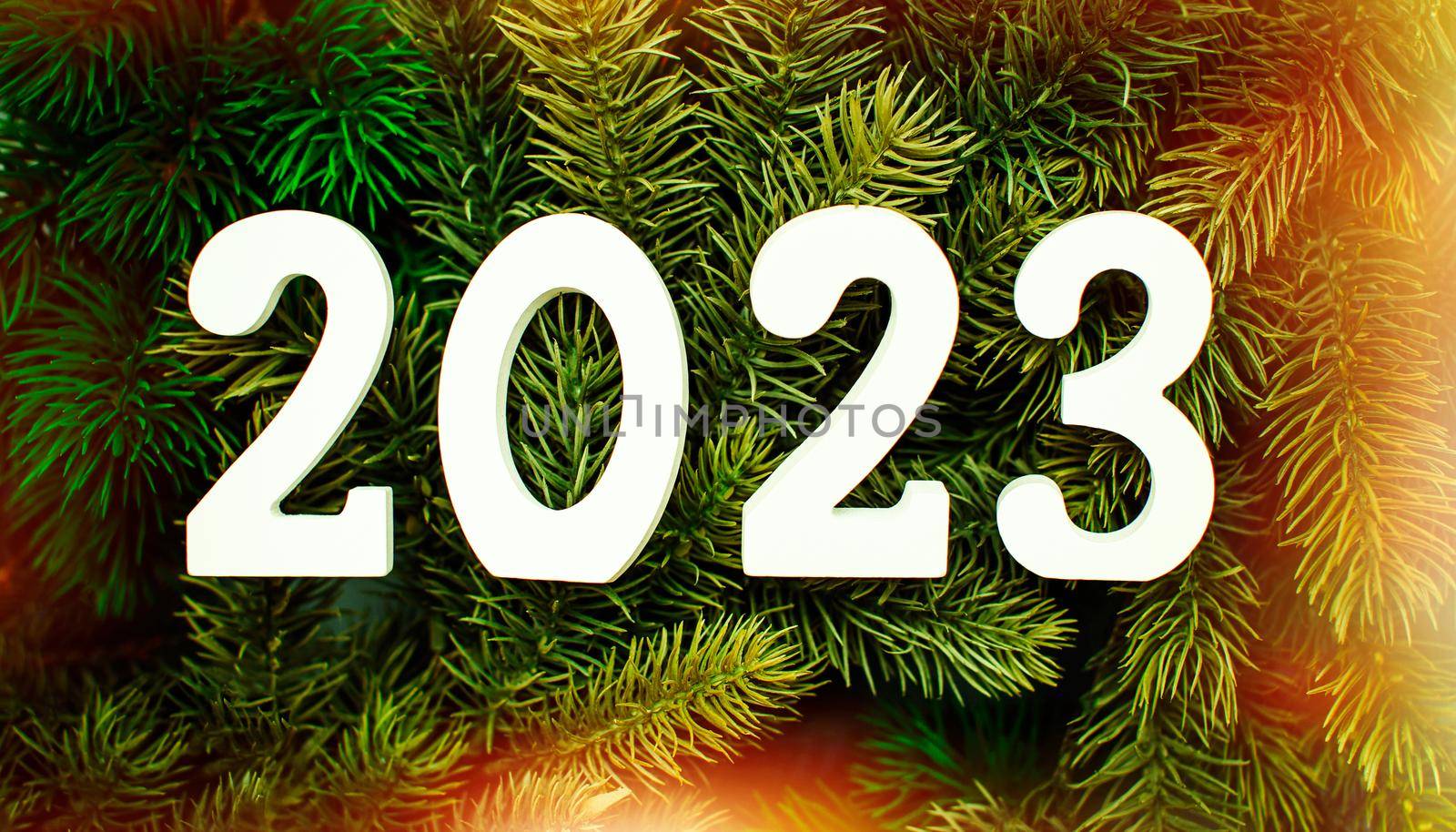 New Year's Eve 2023 Celebration Background. Happy New Year 2023. by Maximusnd