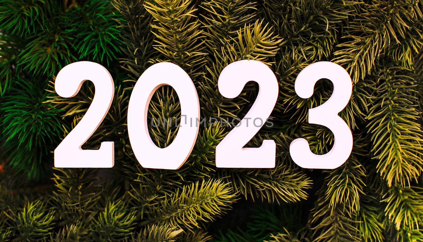 New Year's Eve 2023 Celebration Background. Happy New Year 2023. by Maximusnd