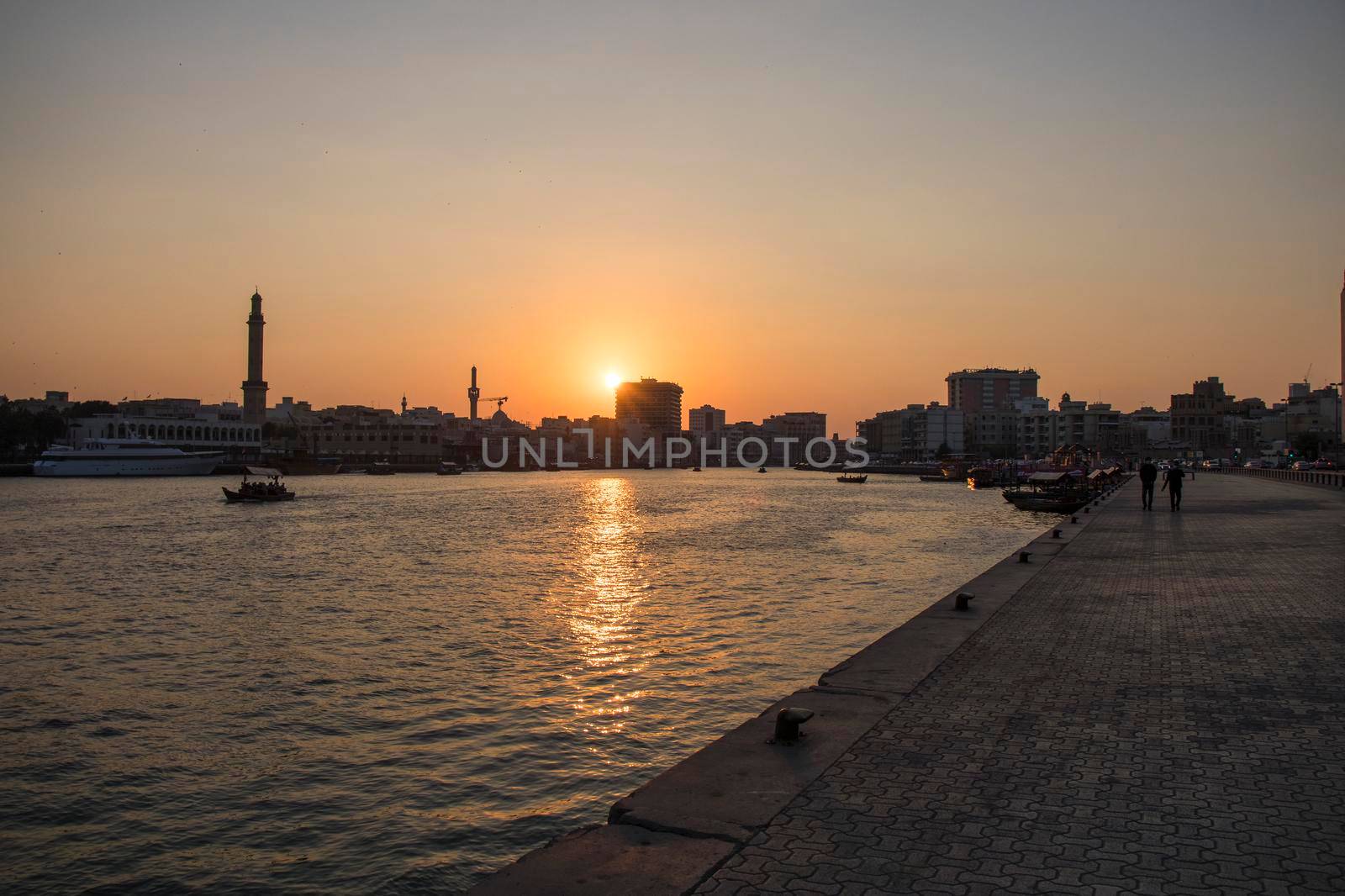 Old part of Dubai city. UAE.