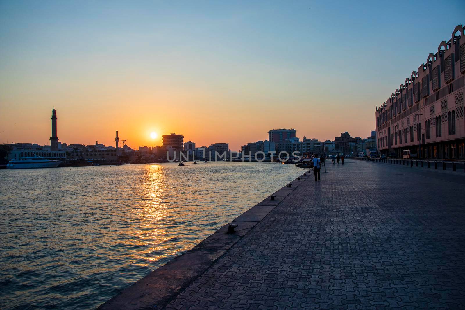 Old part of Dubai city. UAE.