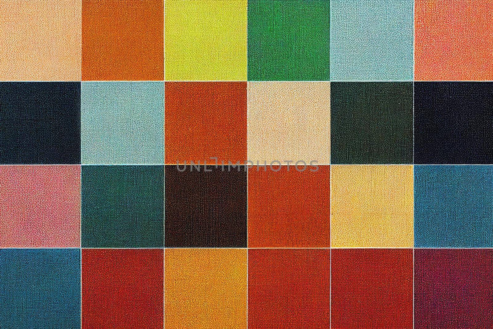 Tiny squares different color pattern background. Colorful wallpaper