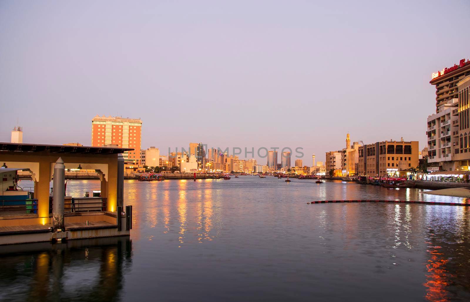 Old part of Dubai city. UAE.