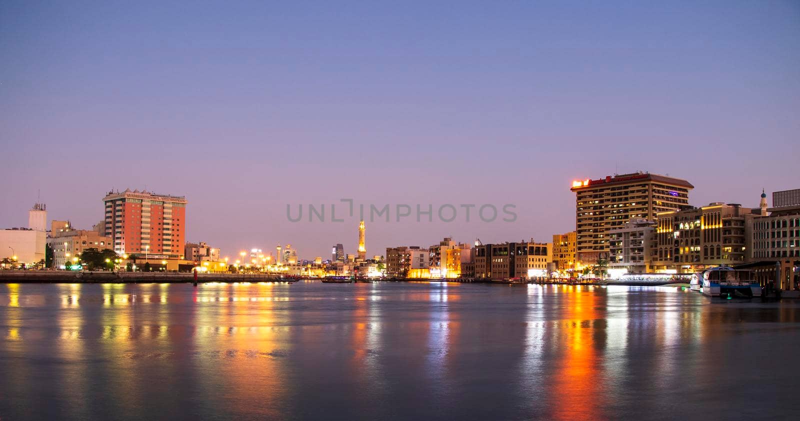 Old part of Dubai city. UAE.