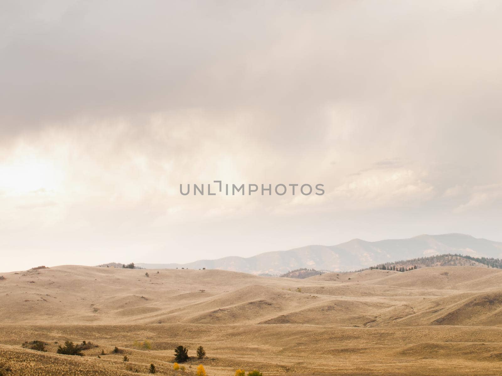 Prairie storm in Colorado.