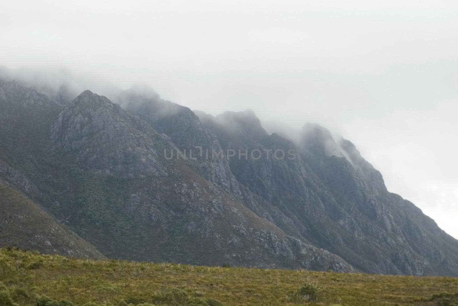 jagged rock outcrops that form the sentinal mountain range