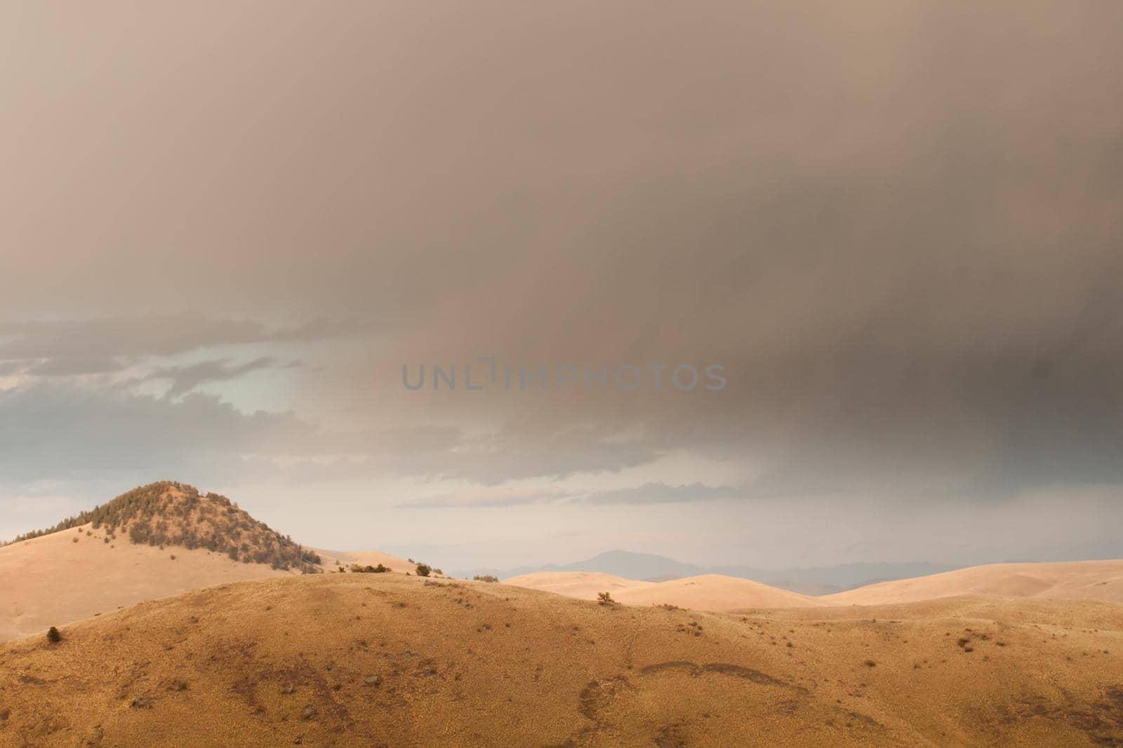 Prairie storm in Colorado.