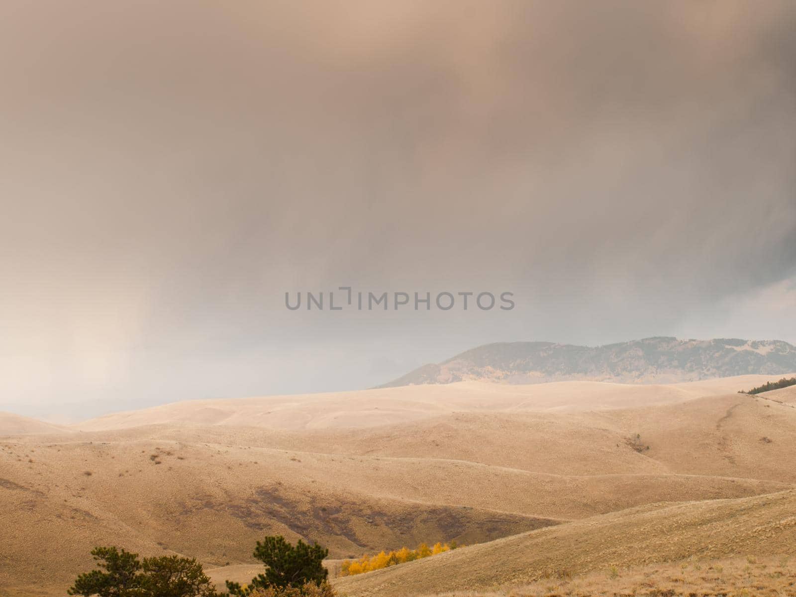 Prairie storm in Colorado.