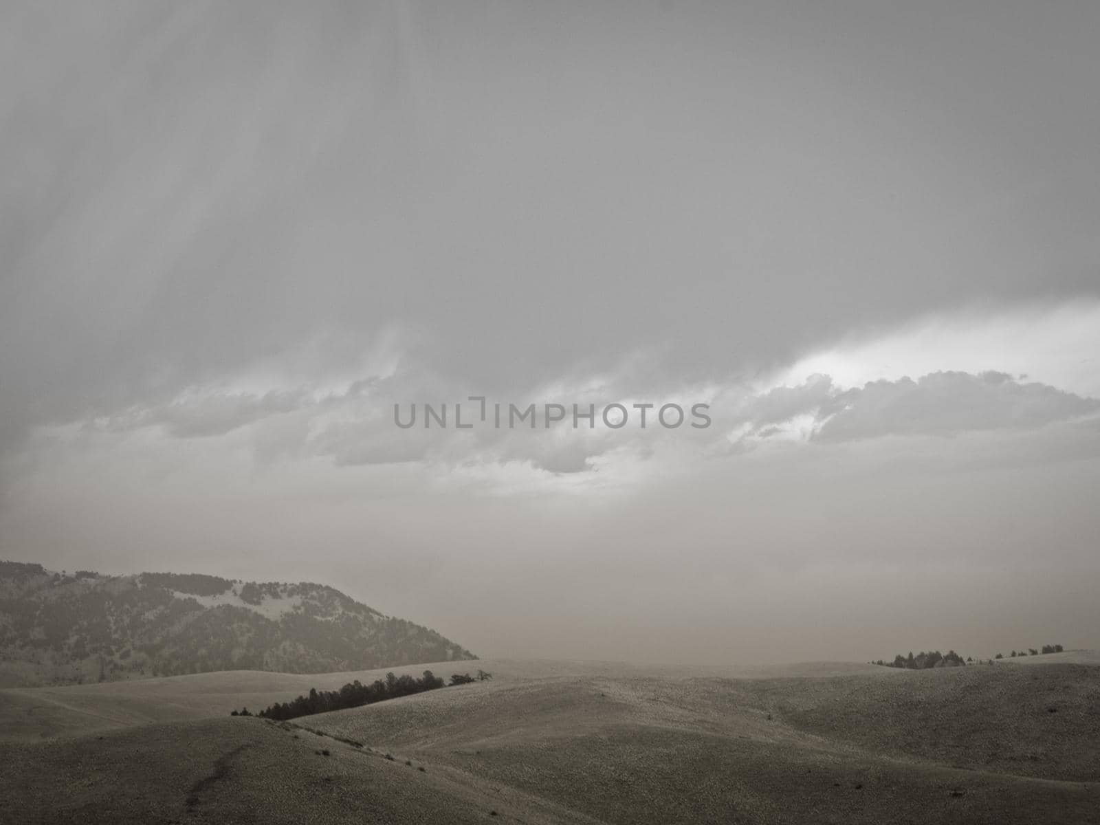 Prairie storm in Colorado.