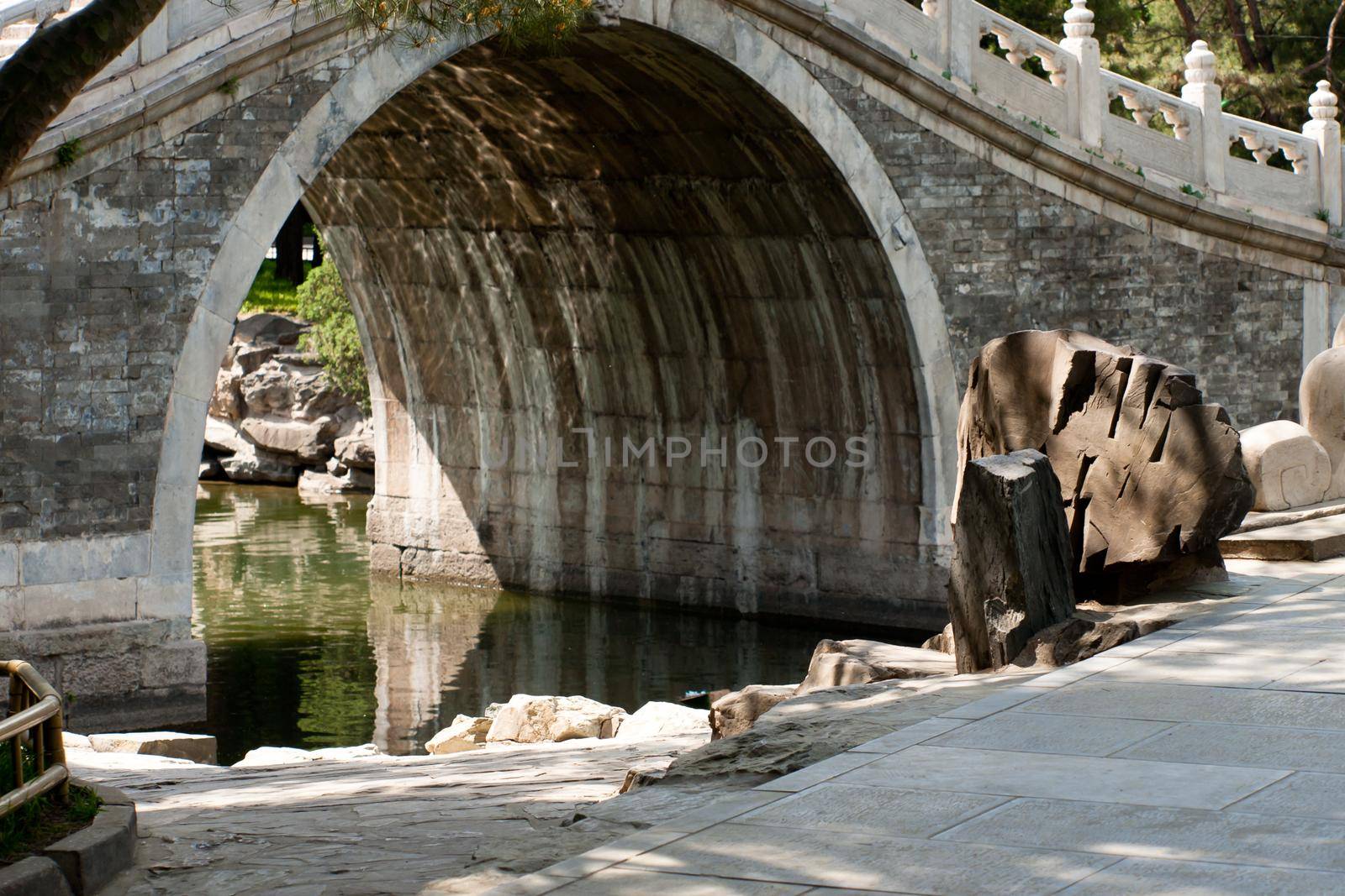 Bridge in Bejings summer palace