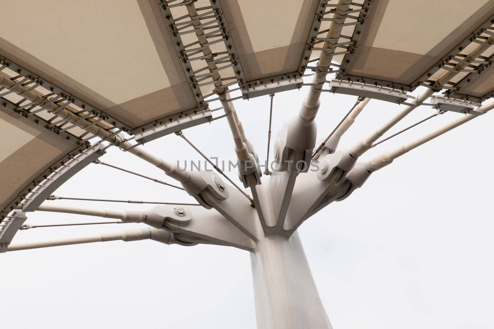 Exterior of the Expo Axis at the EXPO 2010 Shanghai, China.