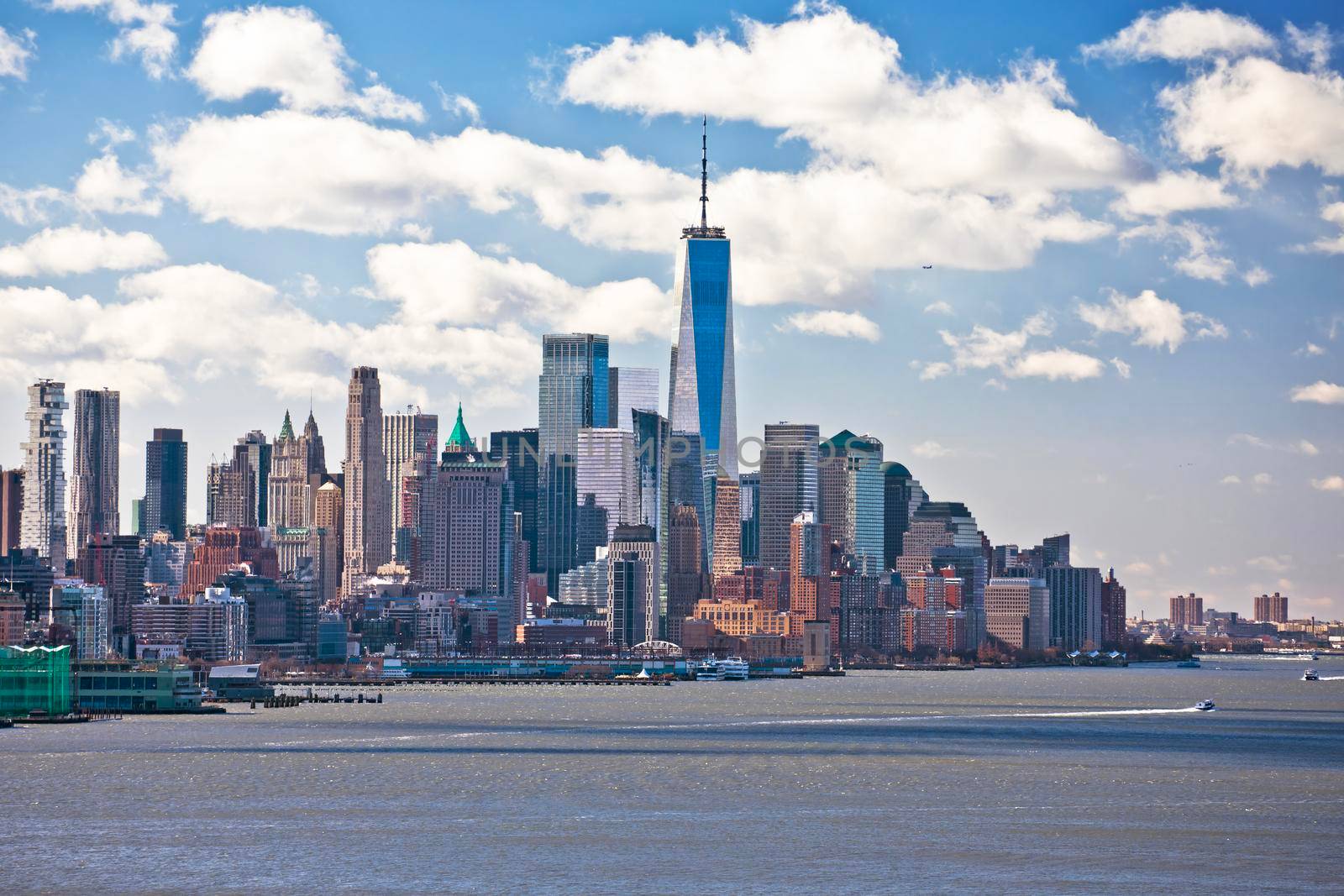 New York City epic downtown skyline view by xbrchx