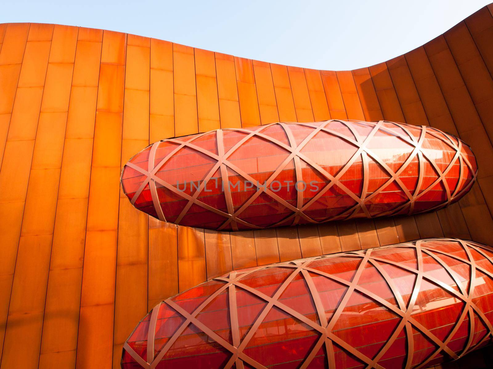 Exterior of the Australia pavilion at the EXPO 2010 Shanghai, China.