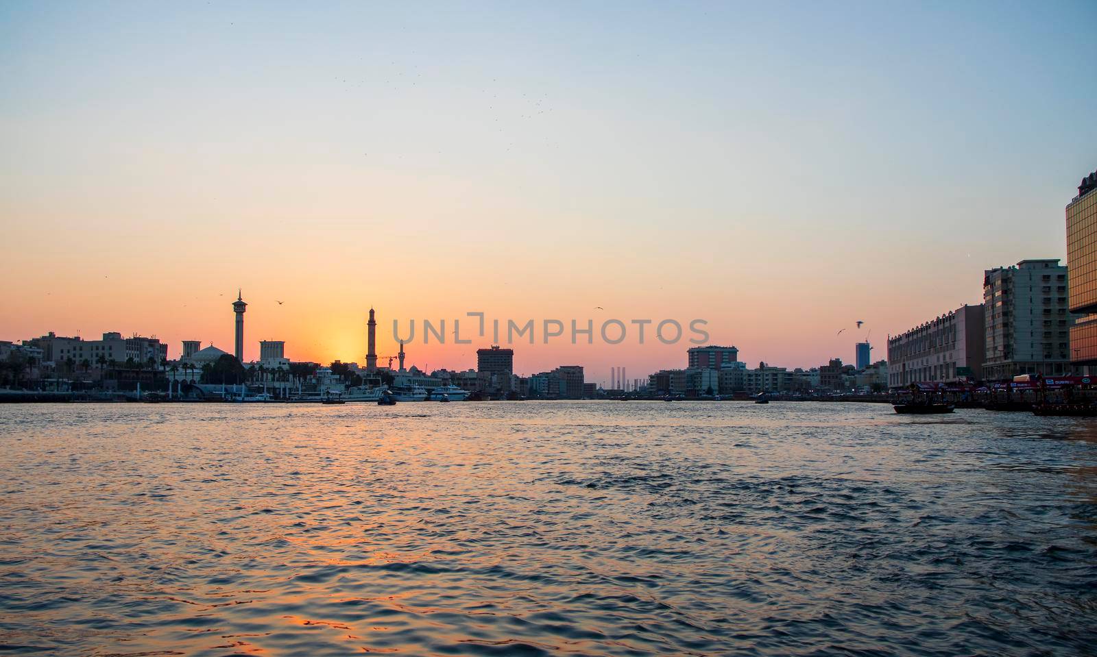 Old part of Dubai city. UAE.